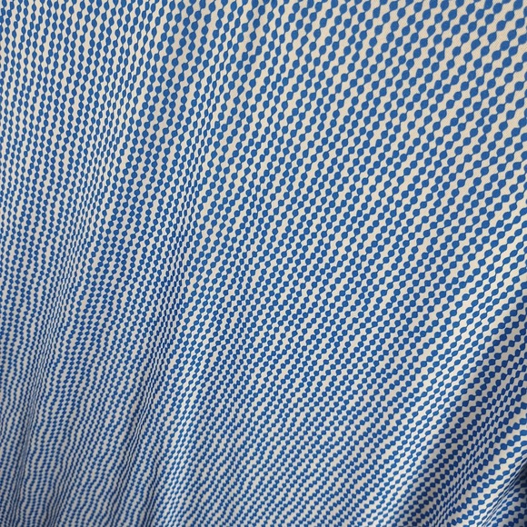 Lot of 2 FootJoy Golfing Polo Mens L Geometric Logo Striped Athlectic Breathable - Picture 4 of 15